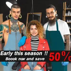 Saisonstart bei Side Ink Tattoo Sichert euch 50 % Frühbucher-Rabatt! Jetzt buchen